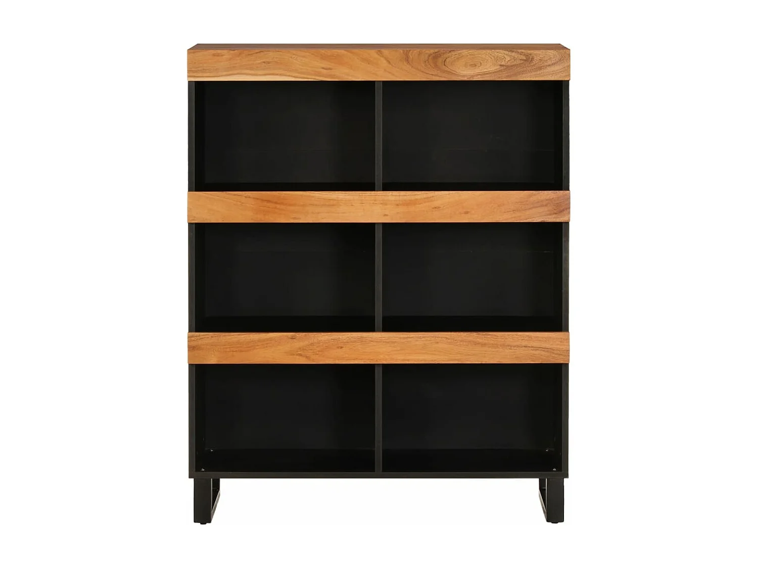 Armoire latérale 85x33x107 bois massif d'acacia