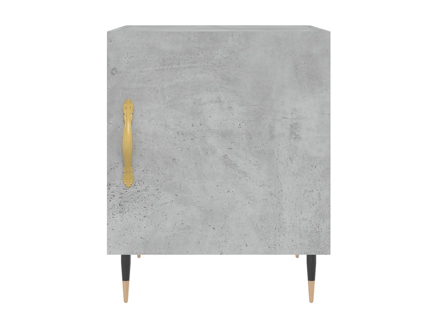 Tables de chevet 2 pcs gris béton 40x40x50 bois d’ingénierie