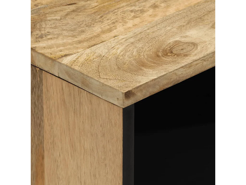 Table de chevet 50x33x60 bois de manguier massif