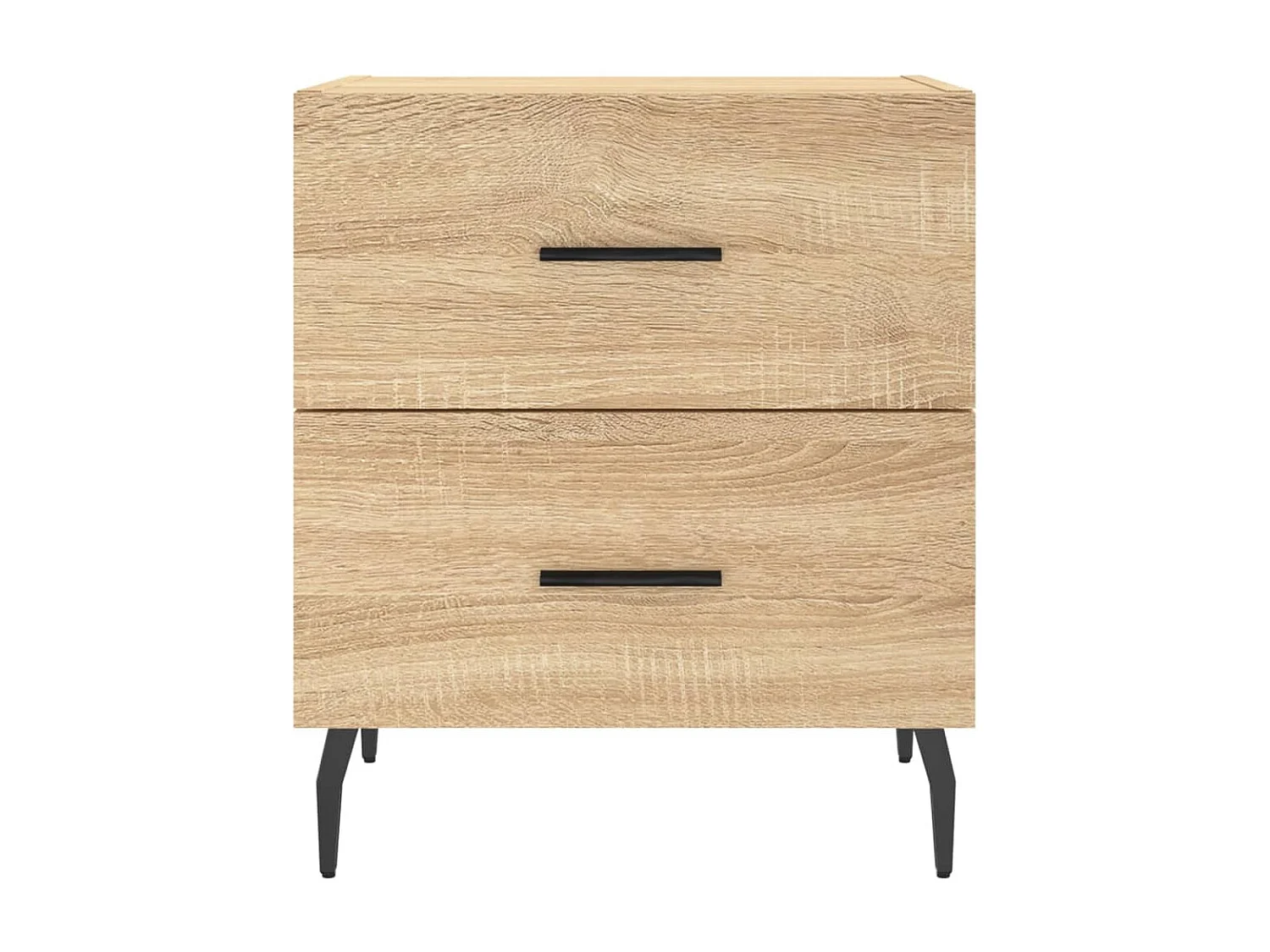 Table de chevet chêne sonoma 40x35x47,5 bois d’ingénierie