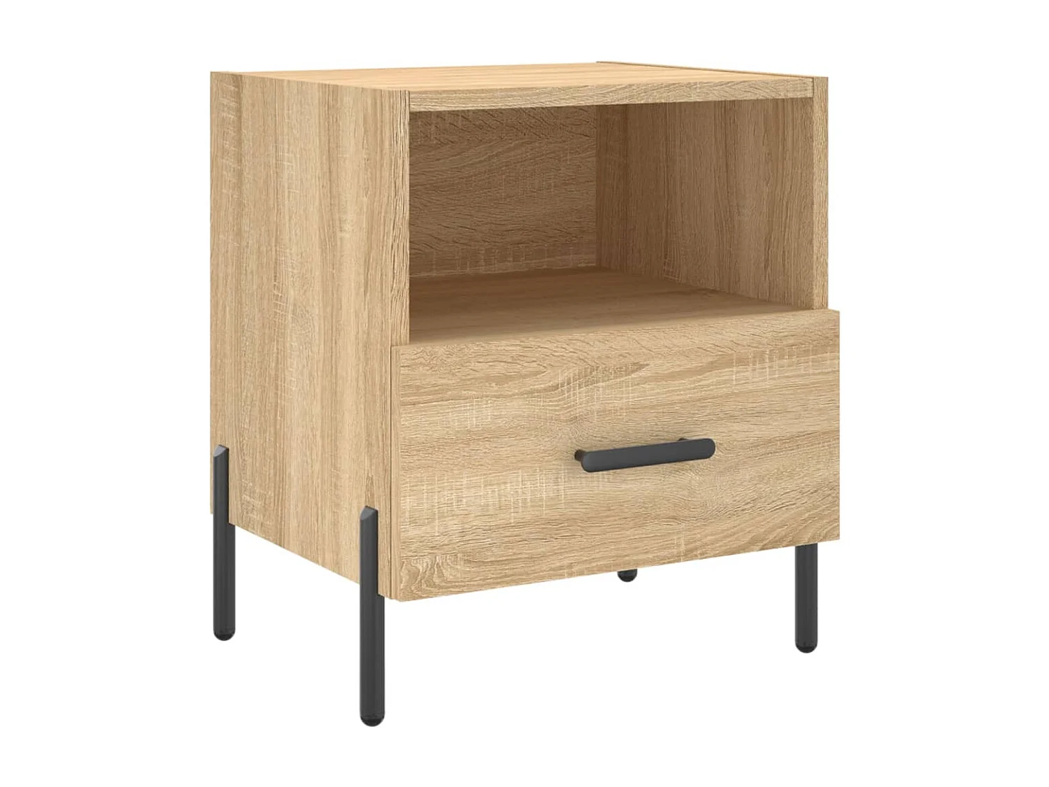 Tables de chevet 2 pcs chêne sonoma 40x35x47,5