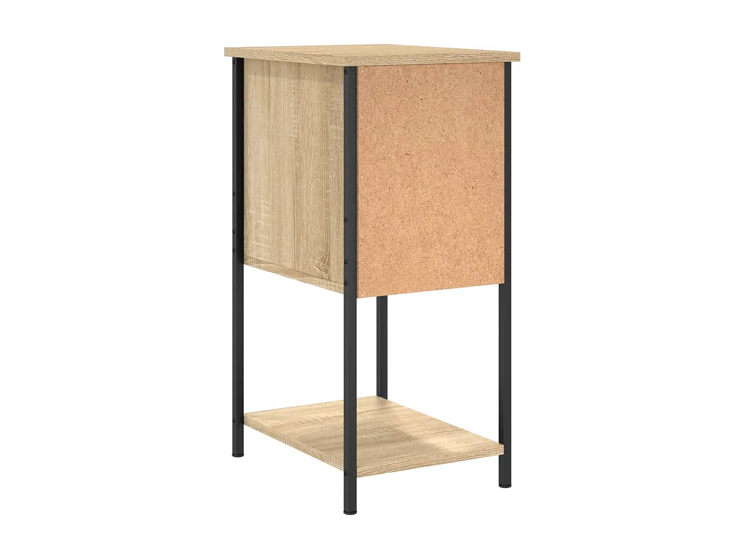 Tables de chevet 2pcs chêne sonoma 32x42x70 bois d'ingénierie