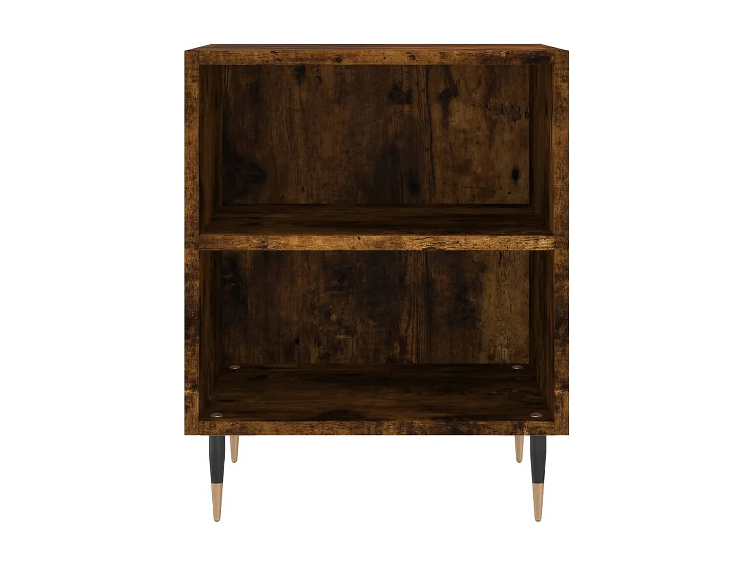 Tables de chevet 2 pcs chêne fumé 40x30x50 bois d'ingénierie