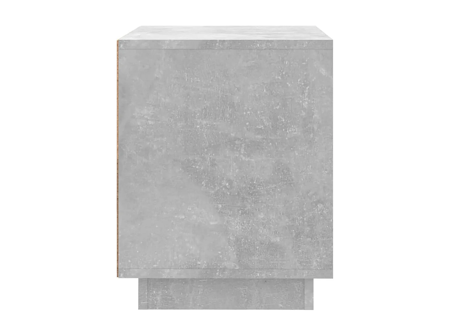 Tables de chevet 2 pcs gris béton 44x35x45 bois d'ingénierie