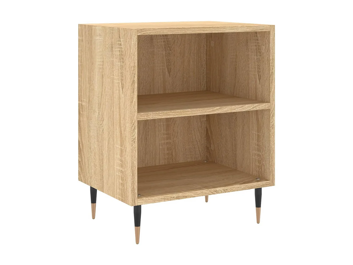 Tables de chevet 2pcs chêne sonoma 40x30x50 bois d'ingénierie