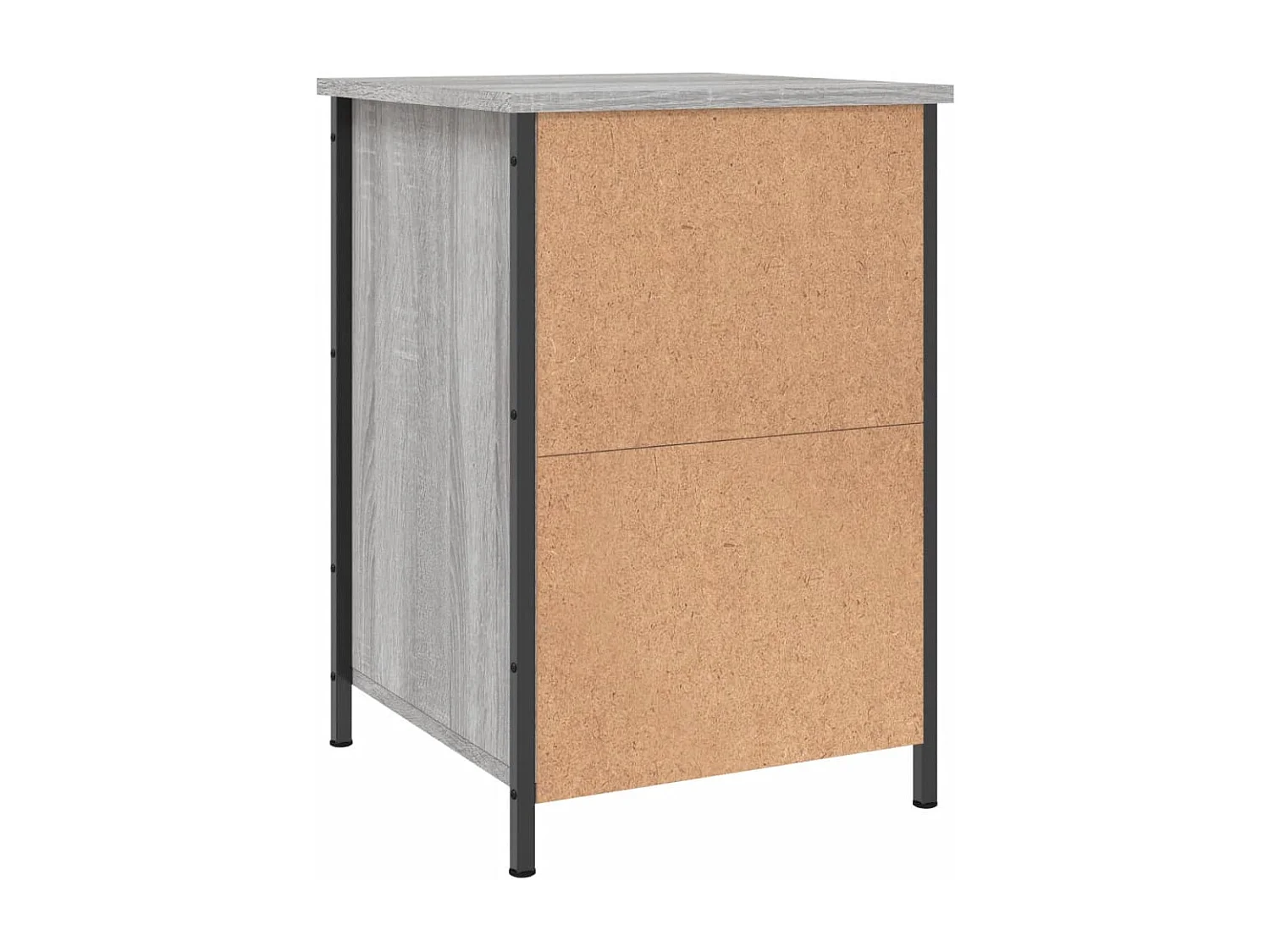 Tables de chevet 2 pcs sonoma gris 40x42x60 bois d'ingénierie