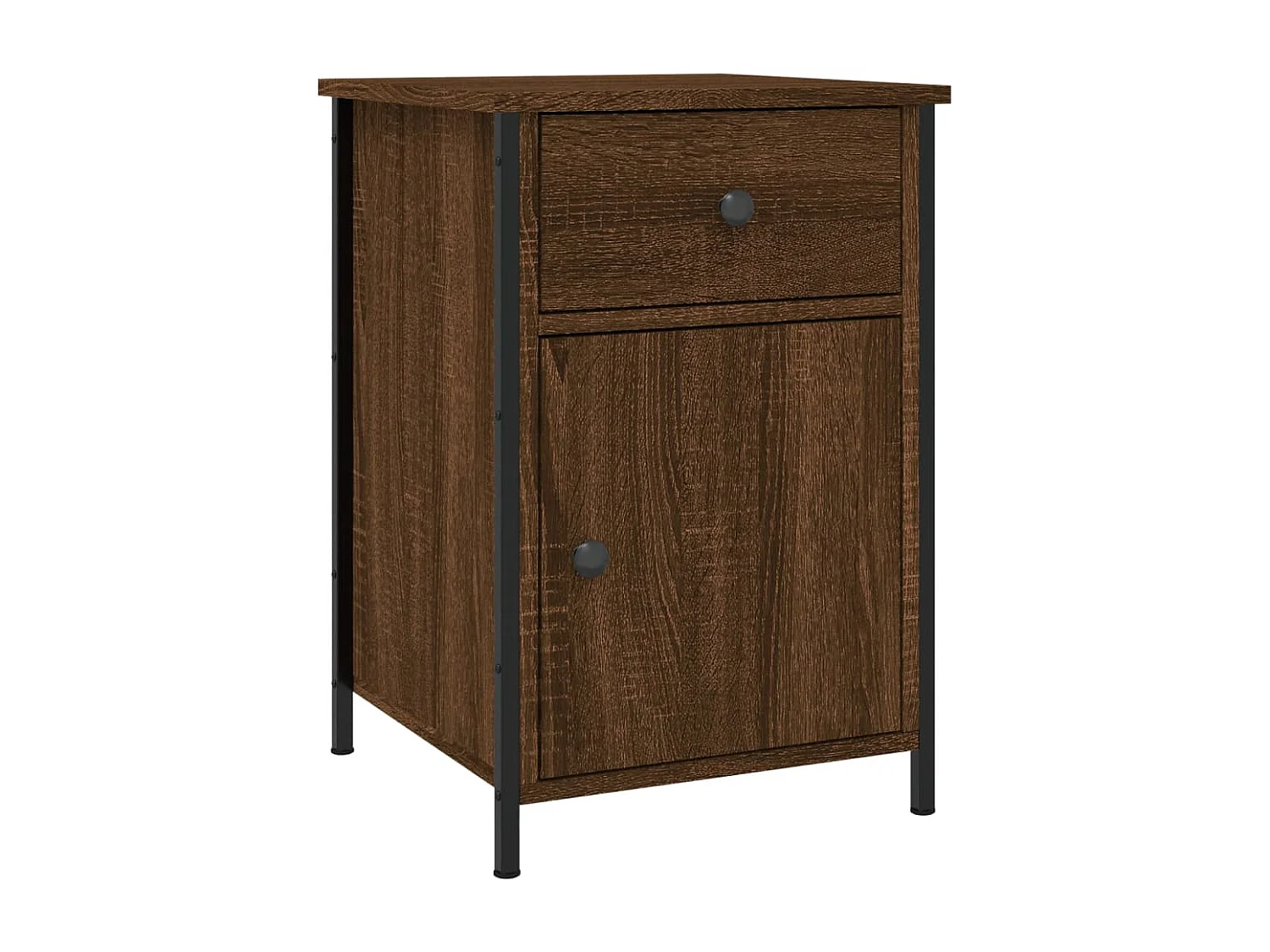 Tables de chevet 2pcs Chêne marron 40x42x60 Bois d'ingénierie