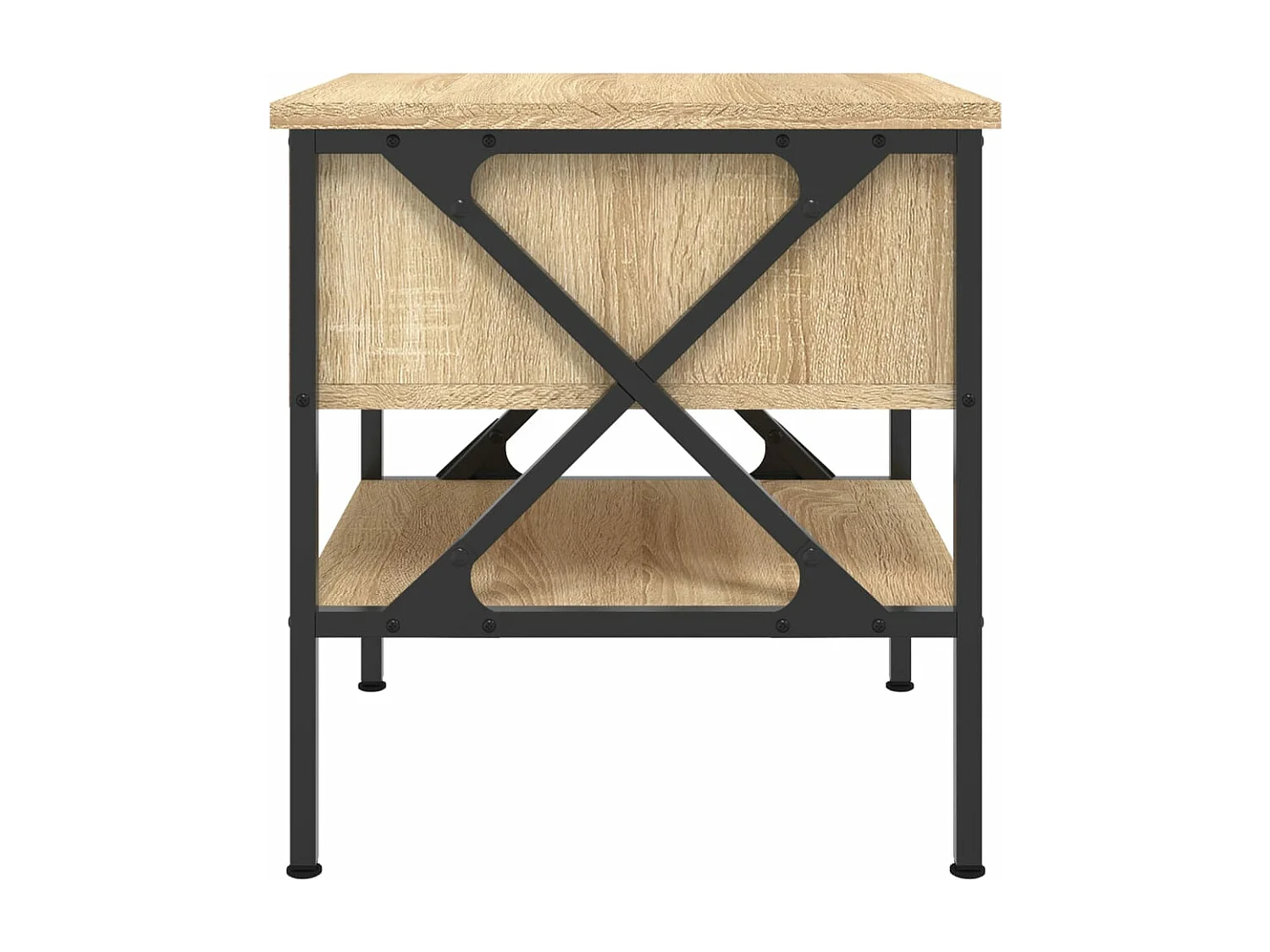 Tables de chevet 2 pcs chêne sonoma 40x42x45 bois ingénierie