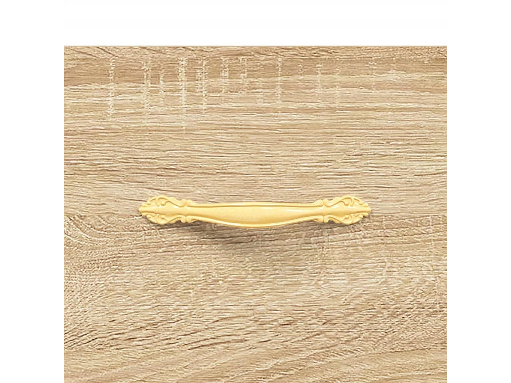 Table de chevet chêne sonoma 40x35x47,5 bois d’ingénierie