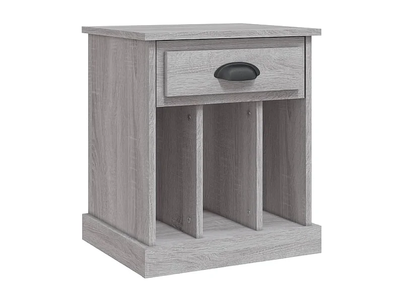 Table de chevet sonoma gris 43x36x50