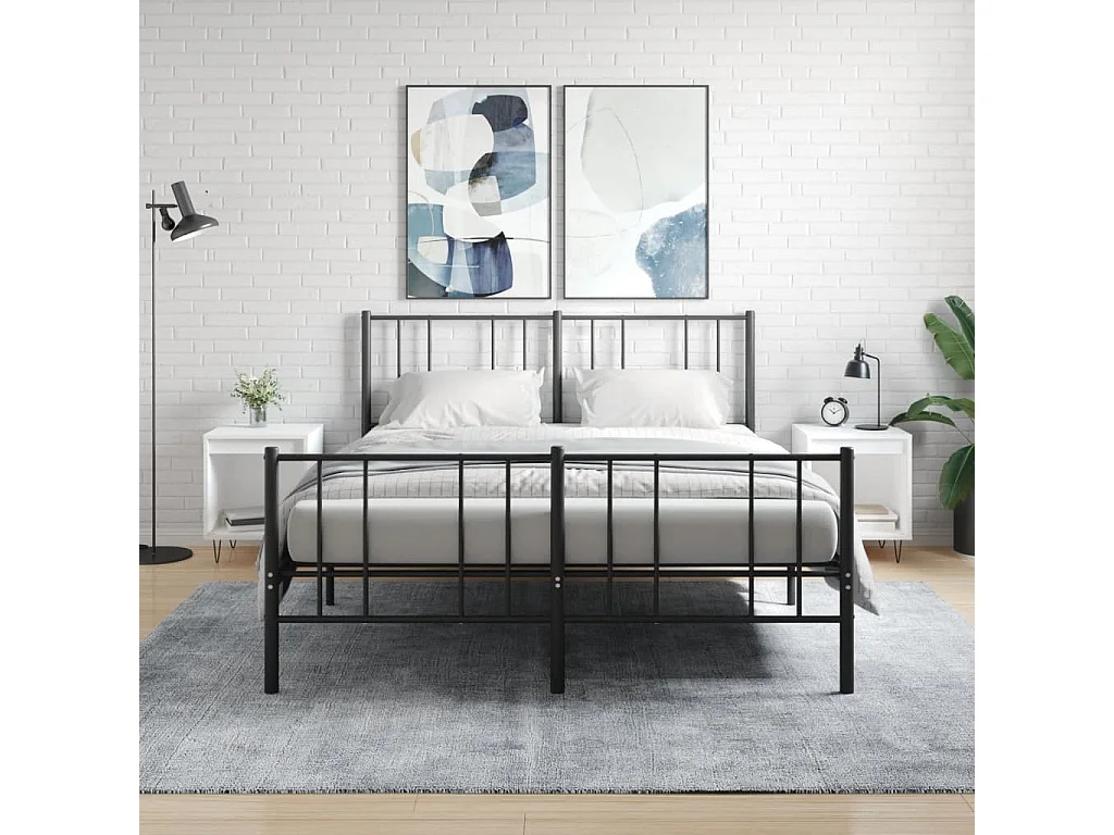 Tables de chevet 2 pcs blanc 40x35x50 bois d’ingénierie