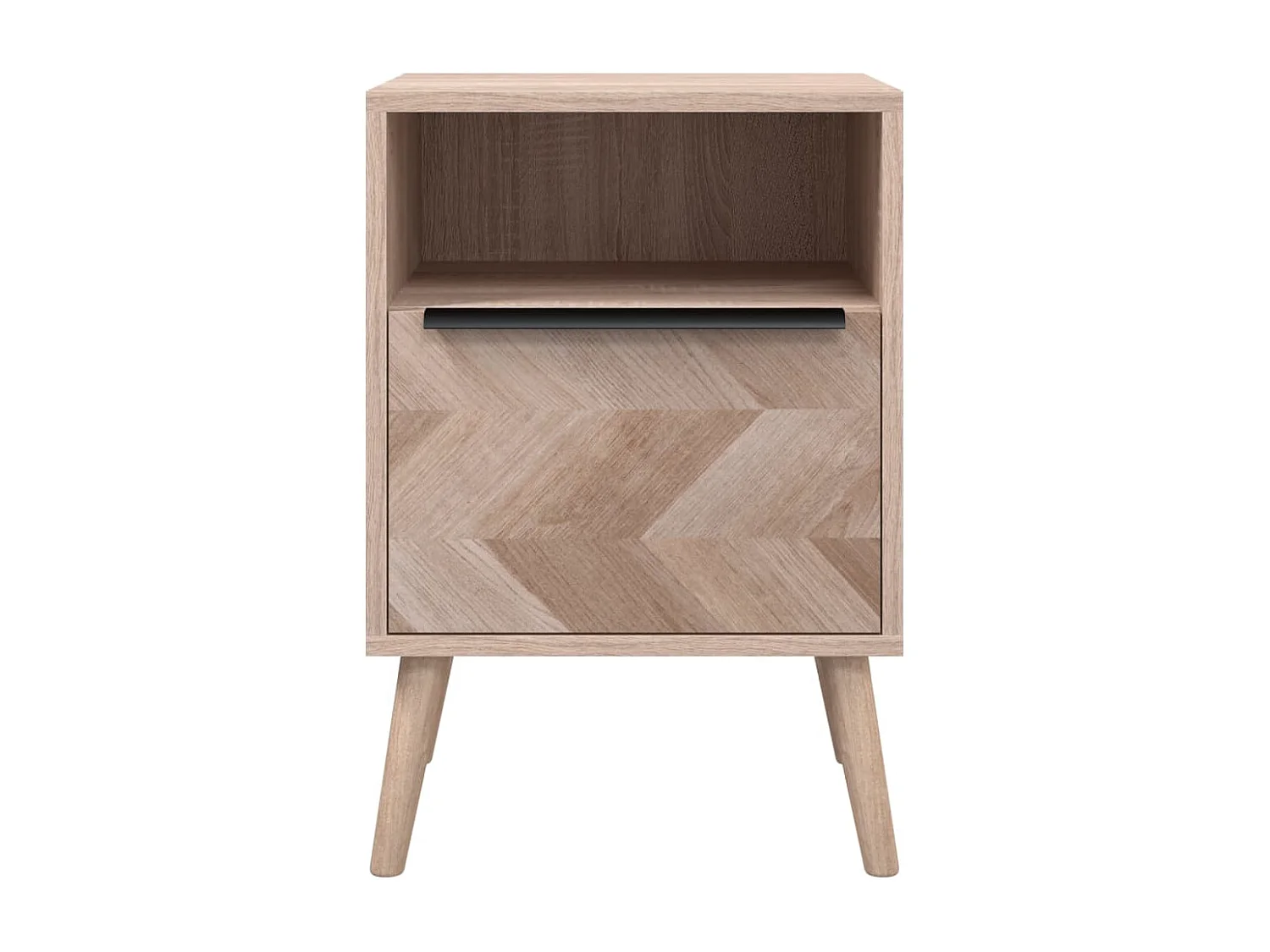 Table de chevet chêne sonoma 38,5x38,5x57 bois d’ingénierie