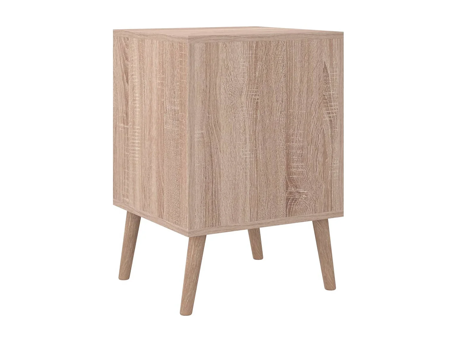 Table de chevet chêne sonoma 38,5x38,5x57 bois d’ingénierie