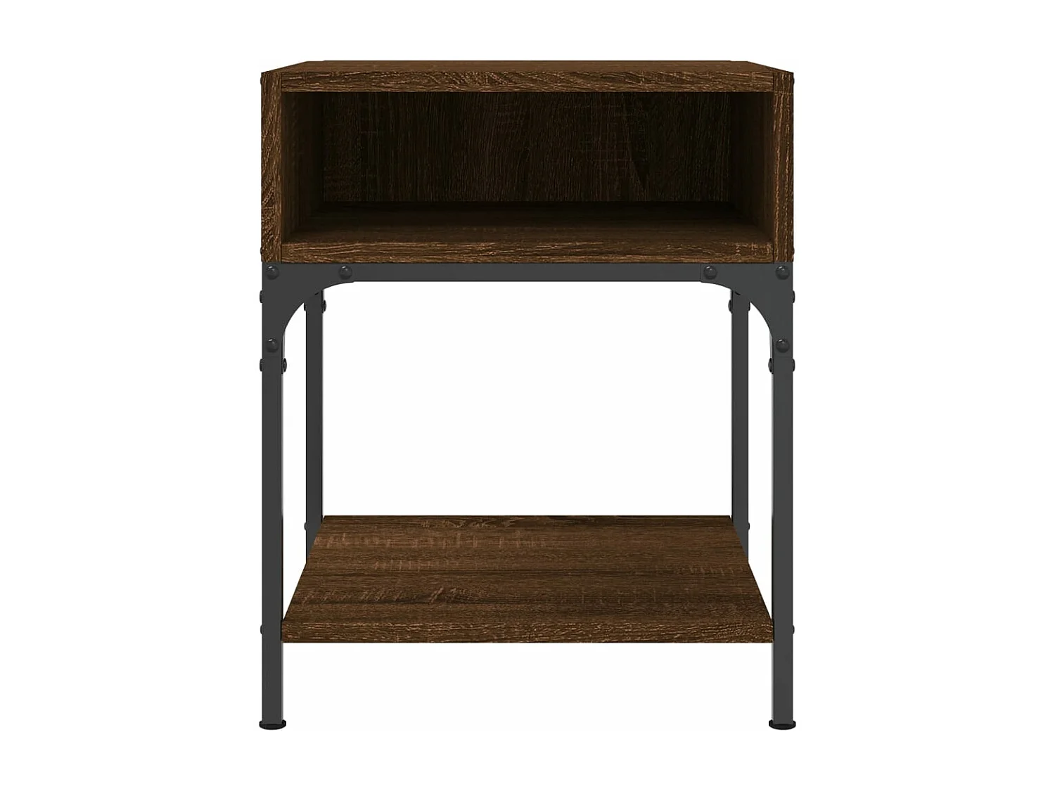 Tables de chevet 2 pcs chêne marron 40x41x50 bois ingénierie