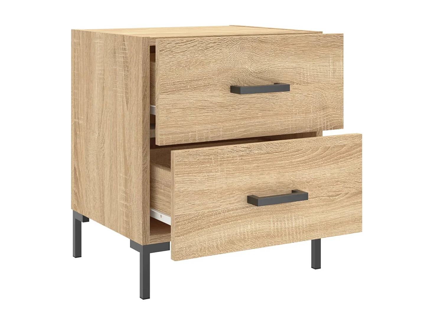 Tables de chevet 2 pcs chêne sonoma 40x35x47,5