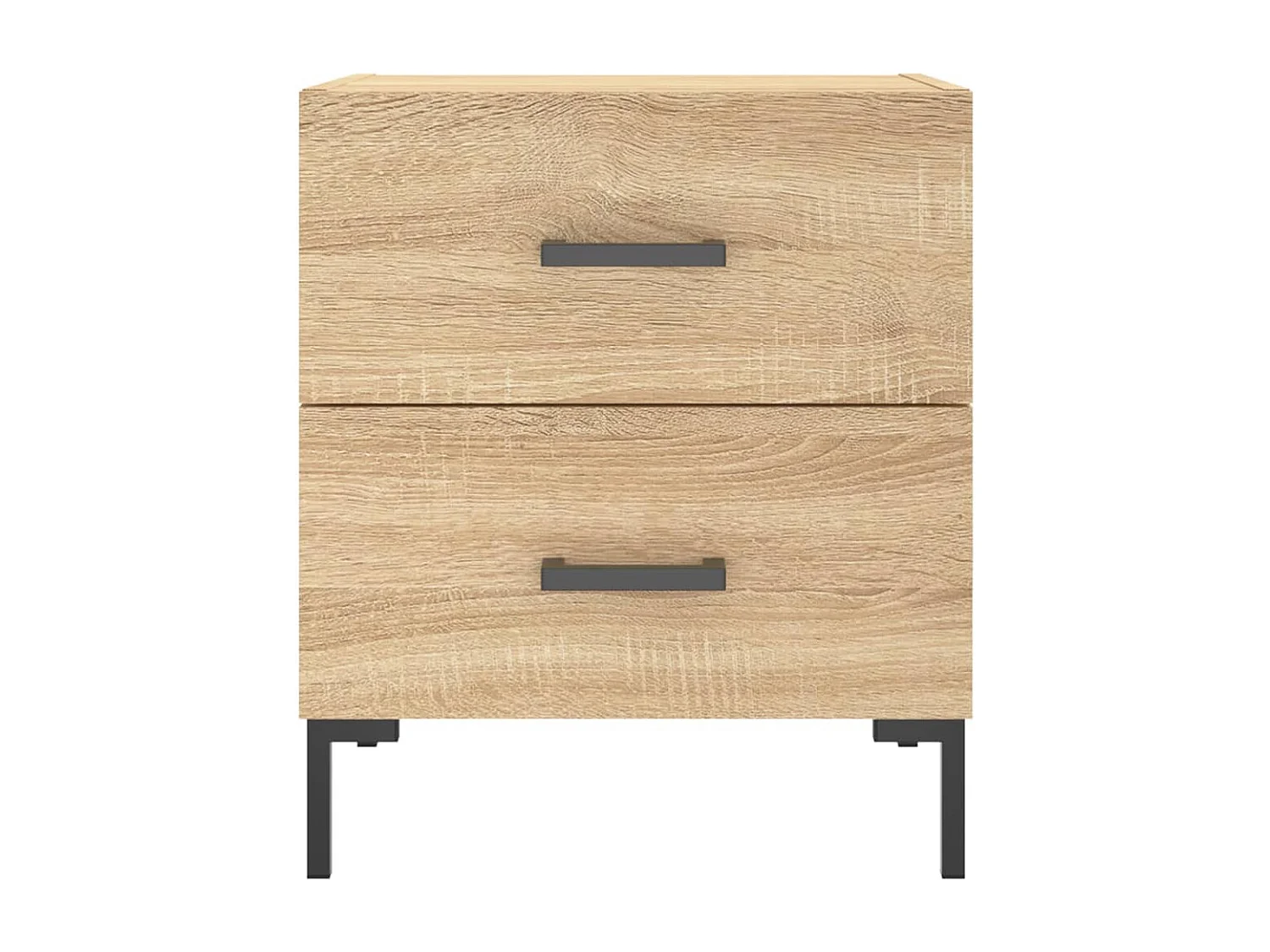 Tables de chevet 2 pcs chêne sonoma 40x35x47,5