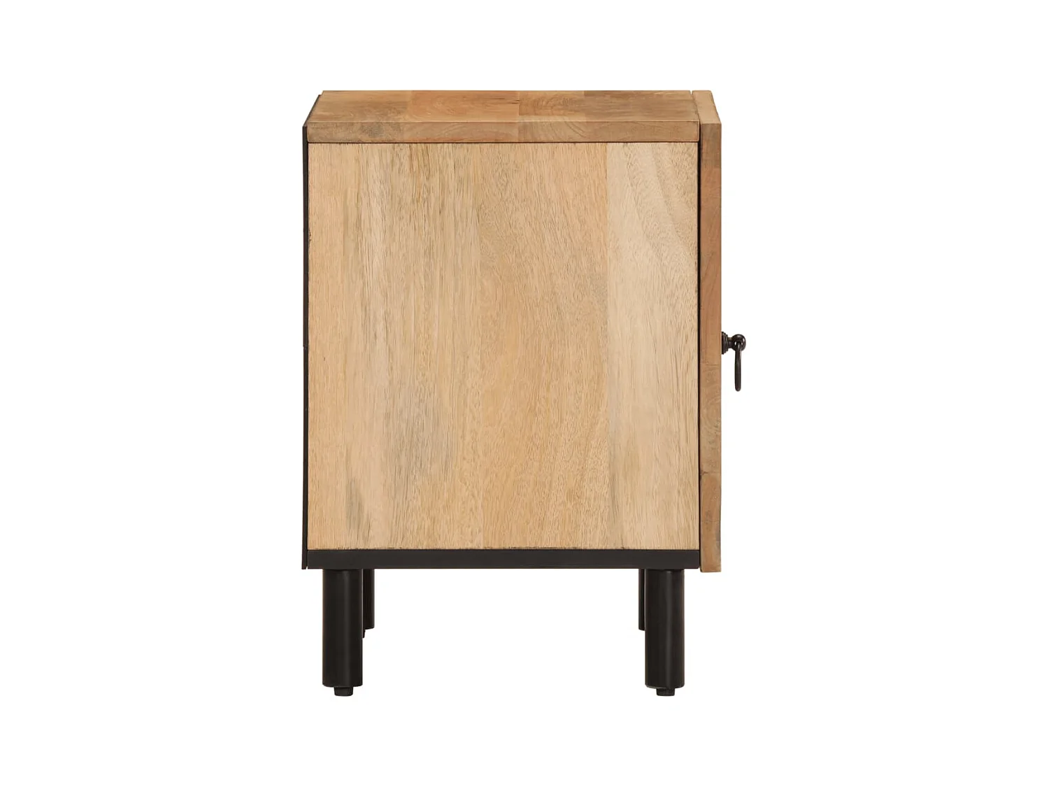 Table de chevet 40x33x46 Bois de manguier solide