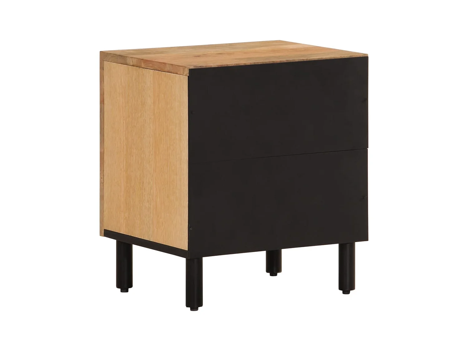 Table de chevet 40x33x46 Bois de manguier solide