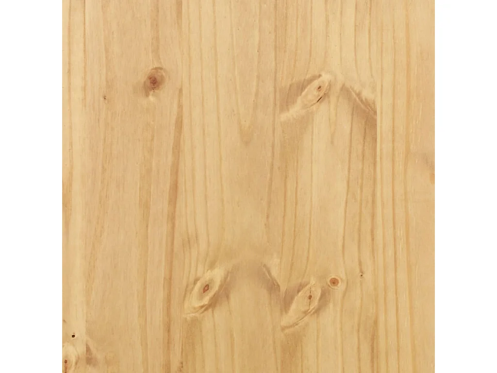 Table de chevet Corona 35x32,5x58 bois de pin massif