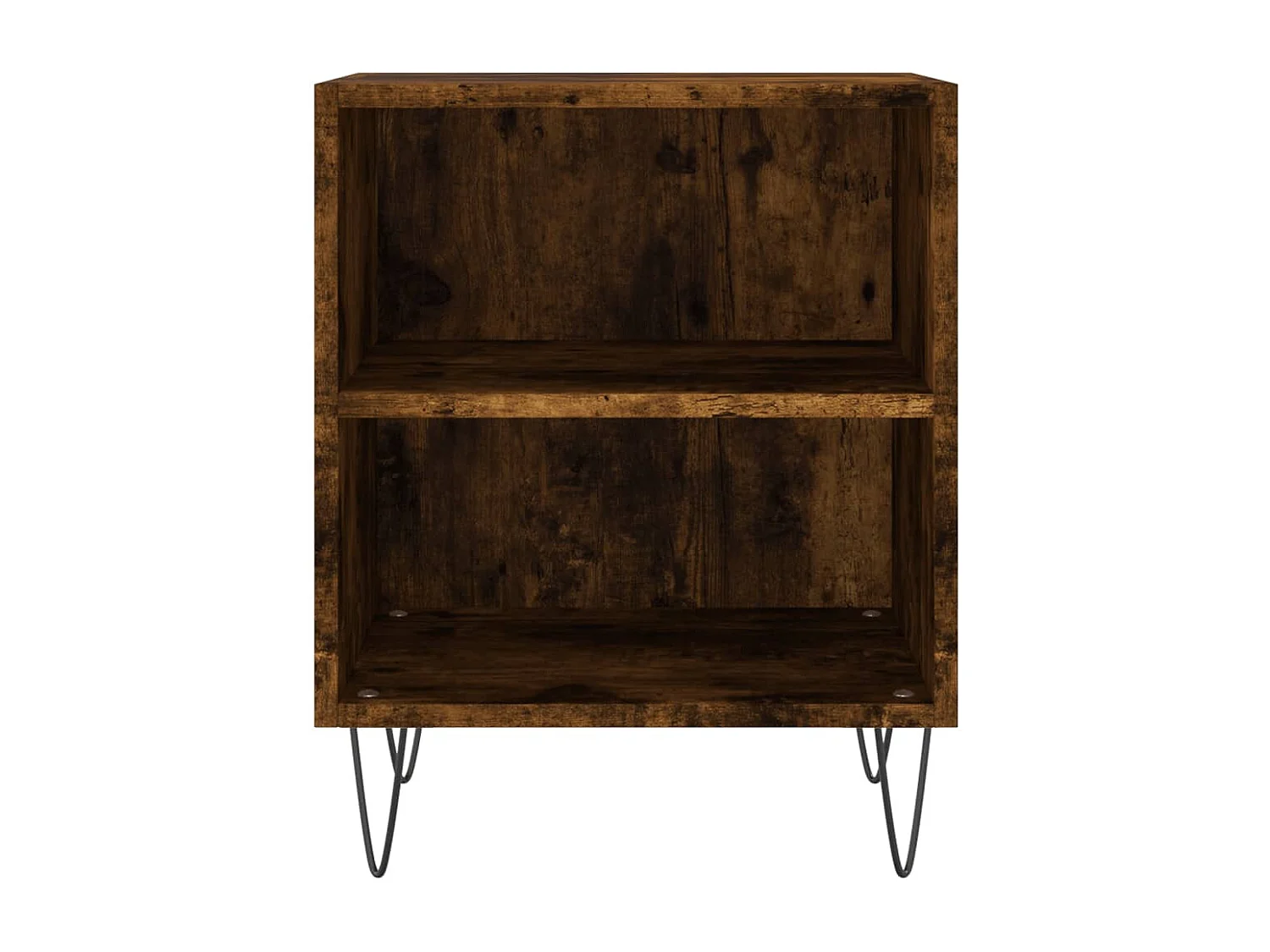 Tables de chevet 2 pcs chêne fumé 40x30x50 bois d'ingénierie