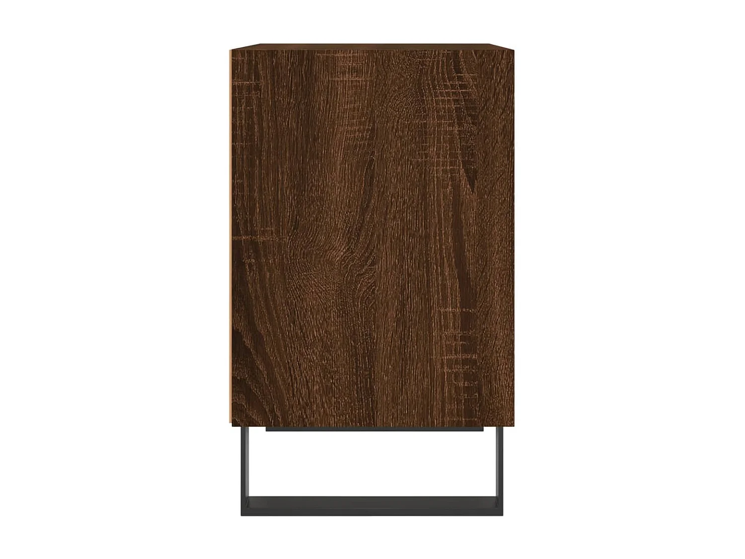 Table de chevet chêne marron 40x30x50 bois d'ingénierie