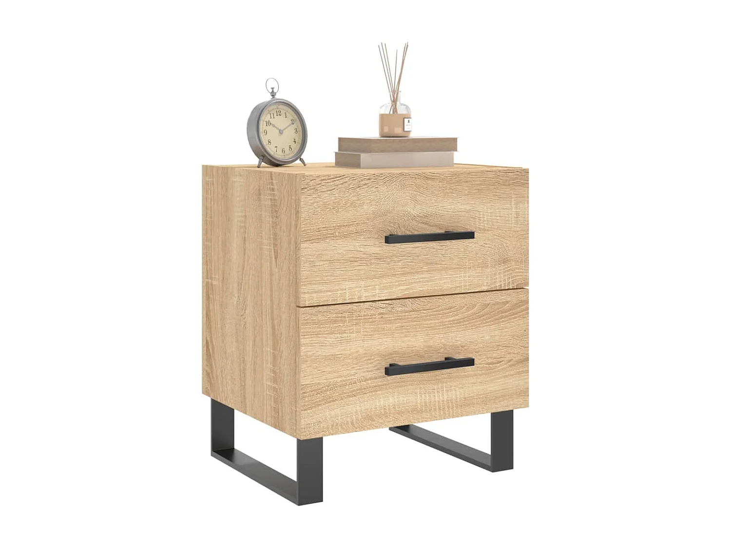 Tables de chevet 2 pcs chêne sonoma 40x35x47,5