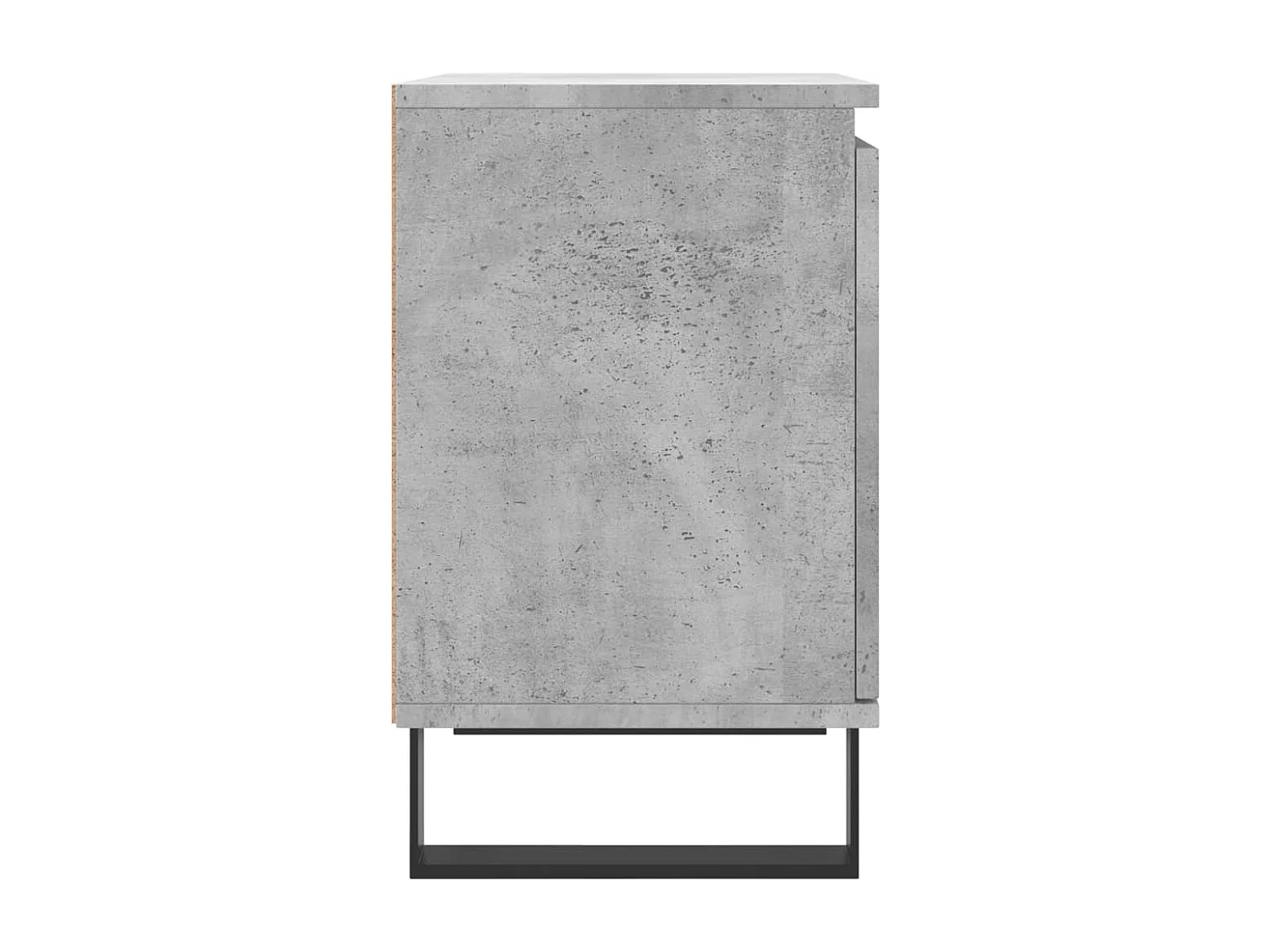 Tables de chevet 2 pcs gris béton 40x30x50 bois d'ingénierie