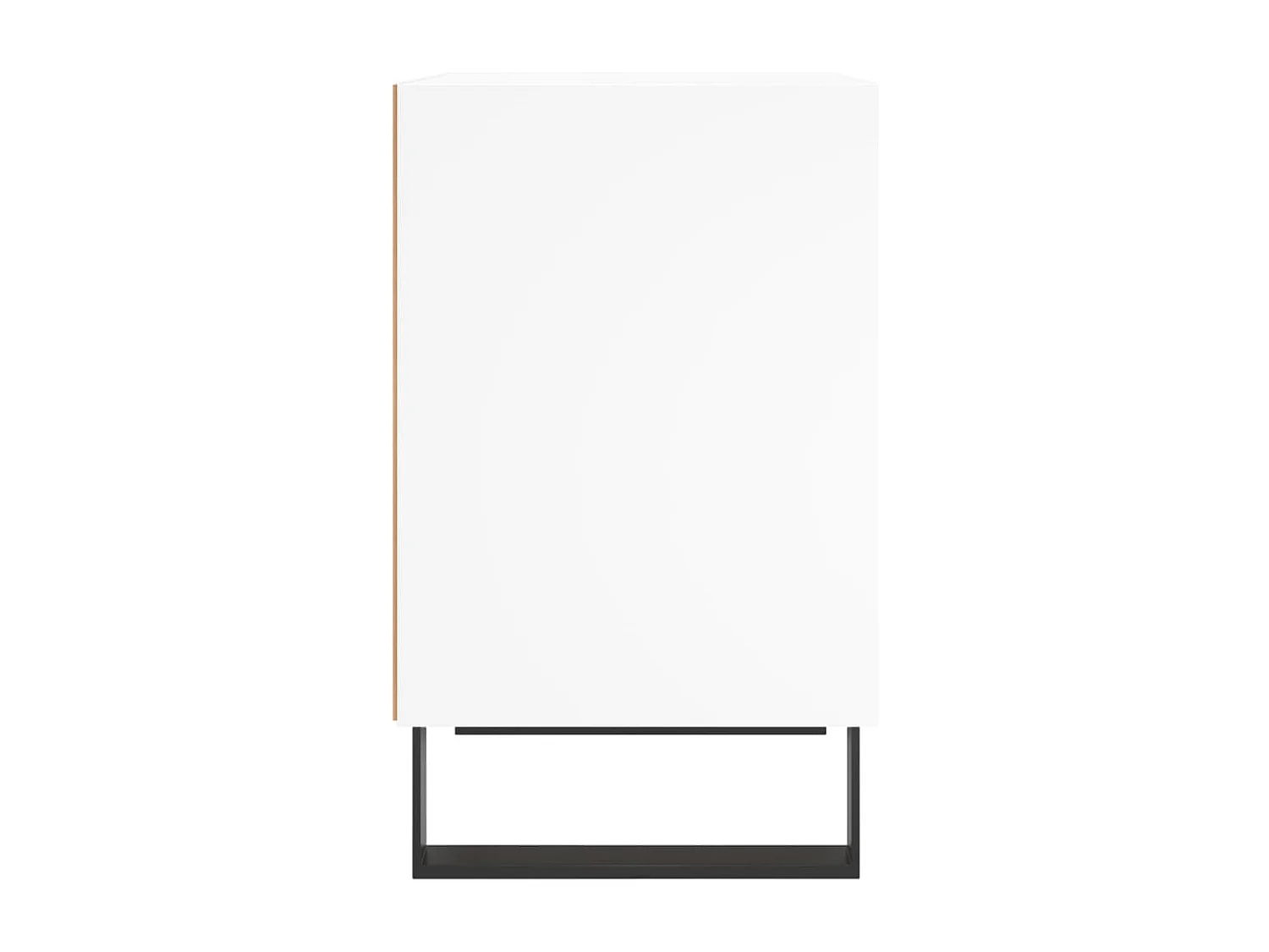 Tables de chevet 2 pcs blanc 40x30x50 bois d'ingénierie