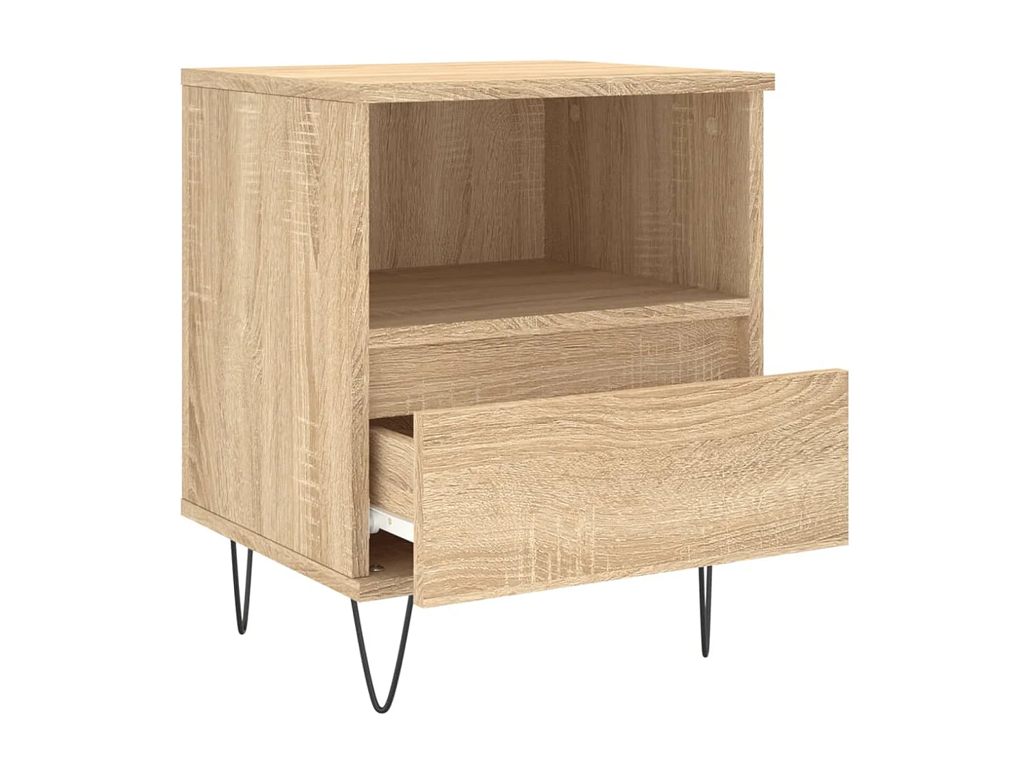 Tables de chevet 2 pcs chêne sonoma 40x35x50 bois ingénierie