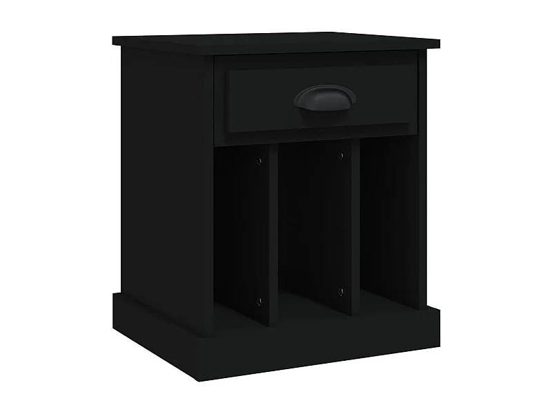 Table de chevet noir 43x36x50