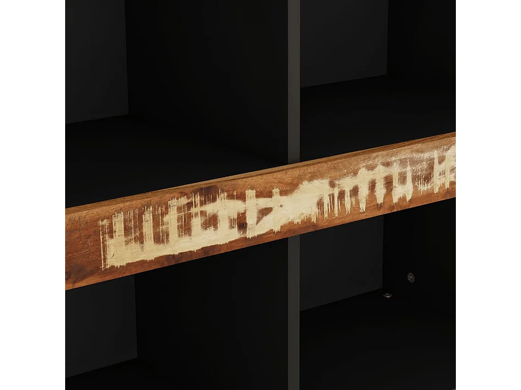 Armoire latérale 85x33x107 bois massif de récupération