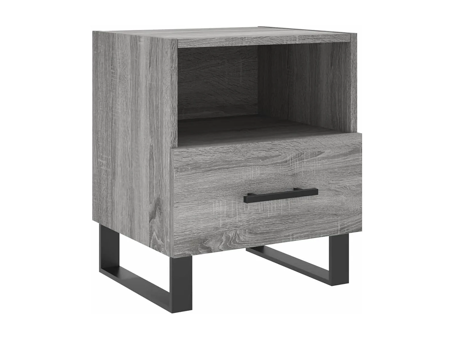 Tables de chevet 2 pcs sonoma gris 40x35x47,5