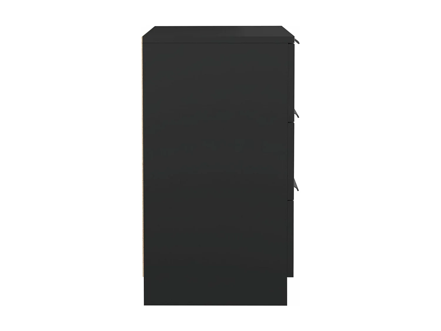 Tables de chevet 2 pcs noir 40x36x65