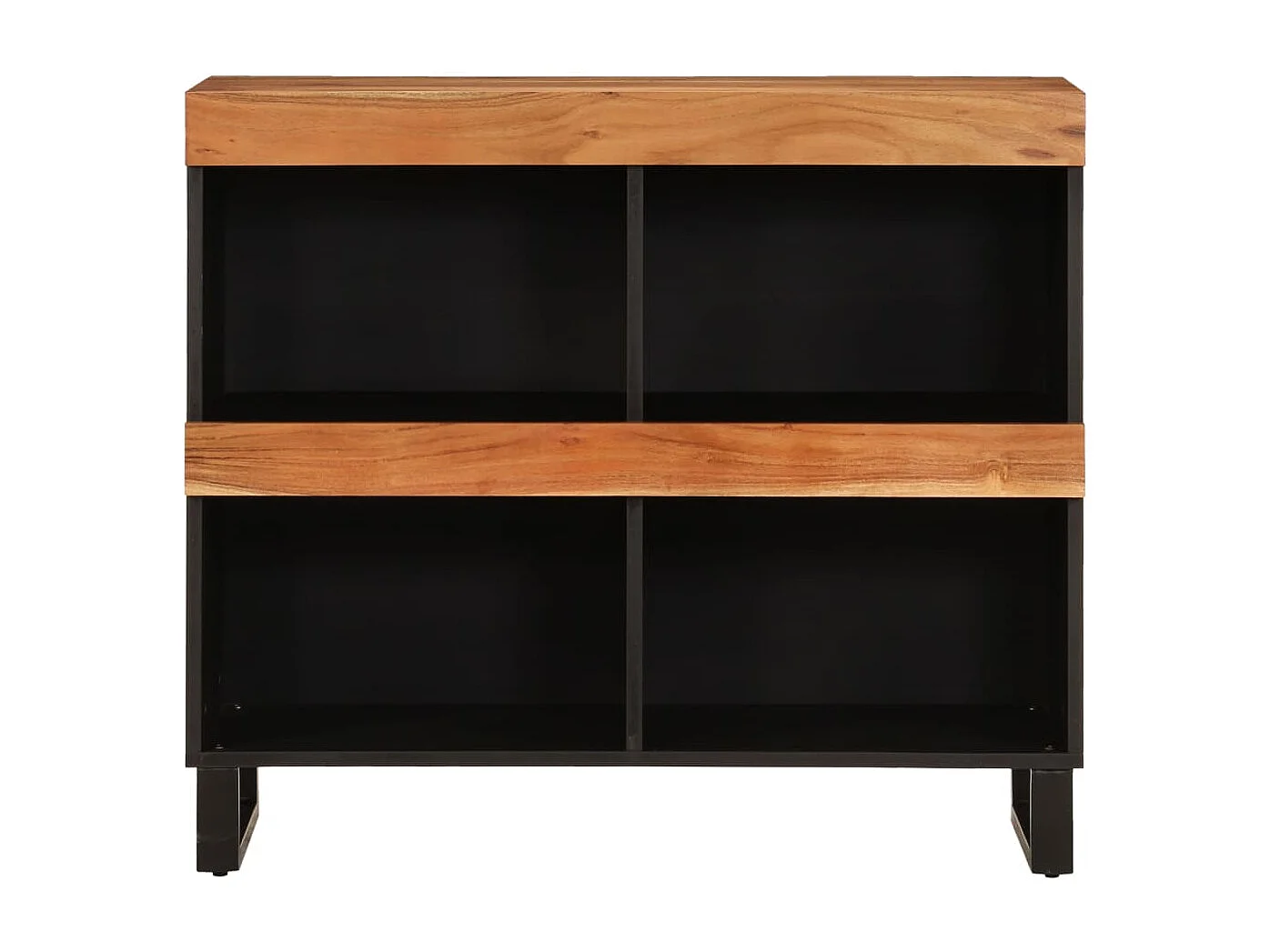 Armoire latérale 85x33x75 bois massif d'acacia