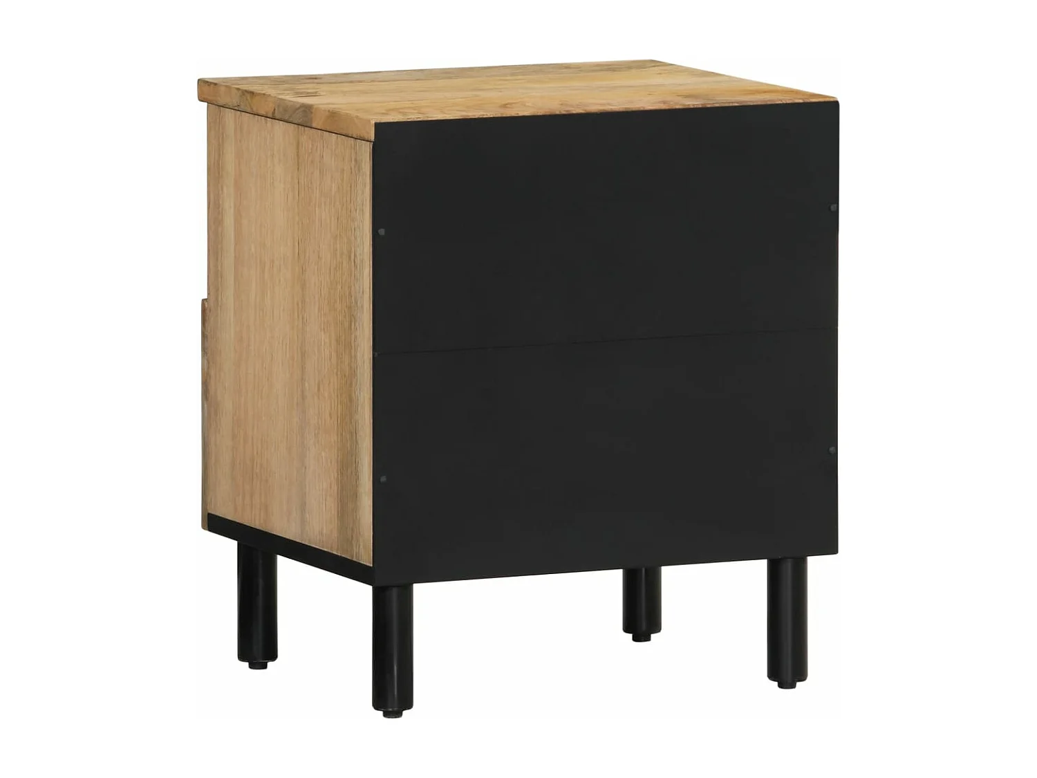 Table de chevet 40x33x46 Bois de manguier solide