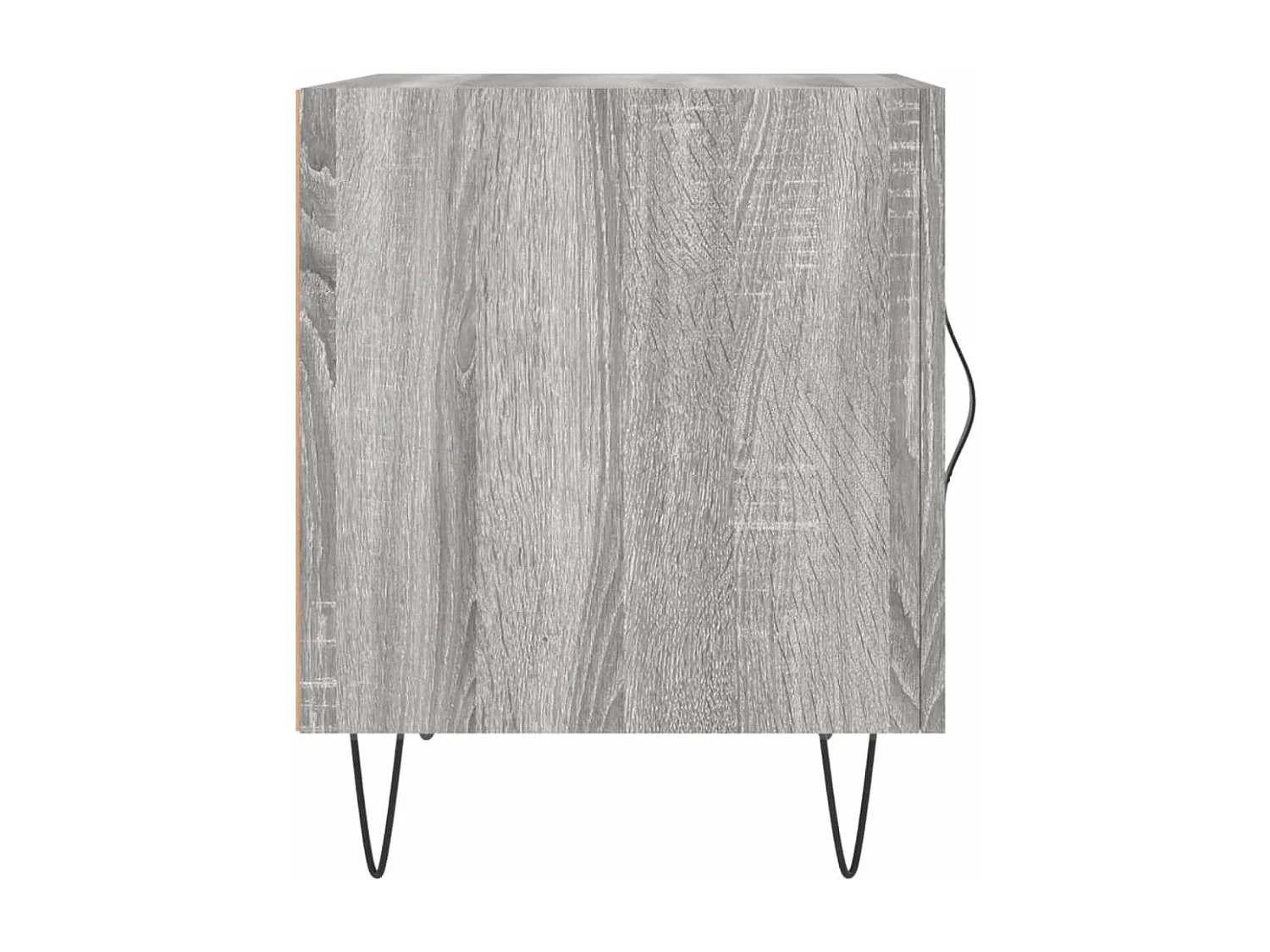 Tables de chevet 2 pcs sonoma gris 40x40x50 bois d'ingénierie