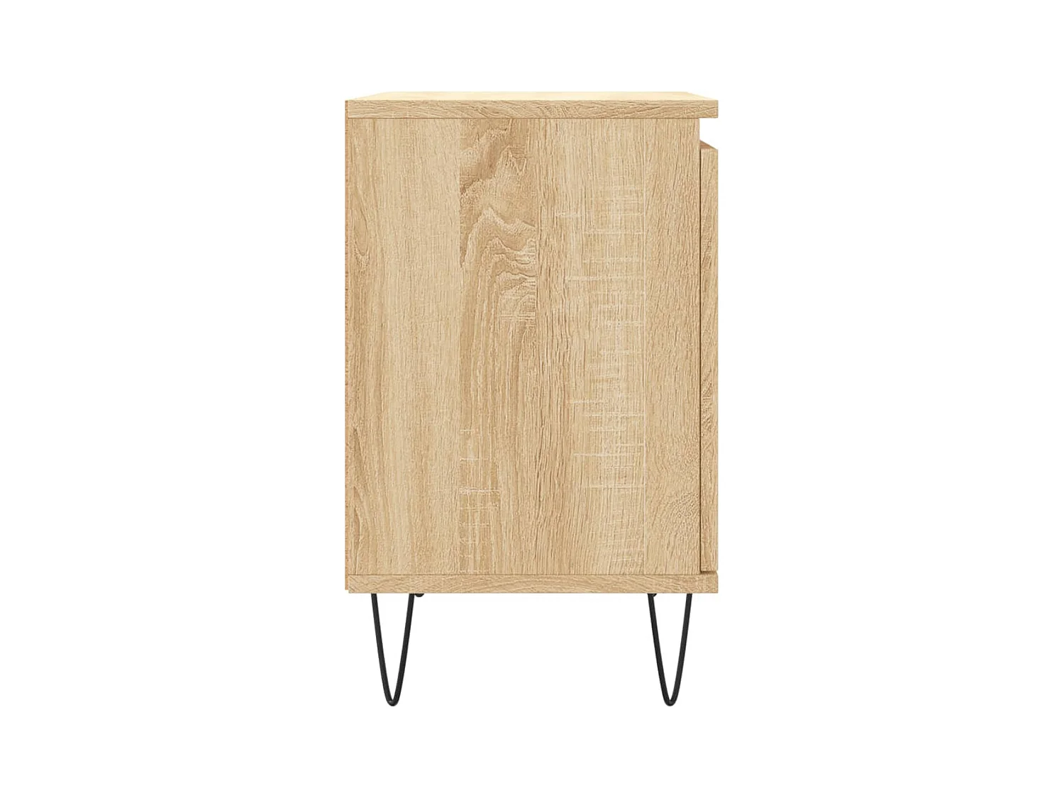 Tables de chevet 2pcs chêne sonoma 40x30x50 bois d'ingénierie