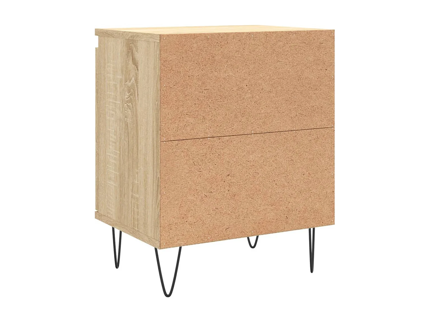 Tables de chevet 2pcs chêne sonoma 40x30x50 bois d'ingénierie