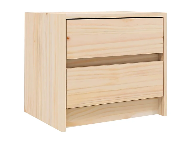 Table de chevet 40x31x35,5 bois de pin massif