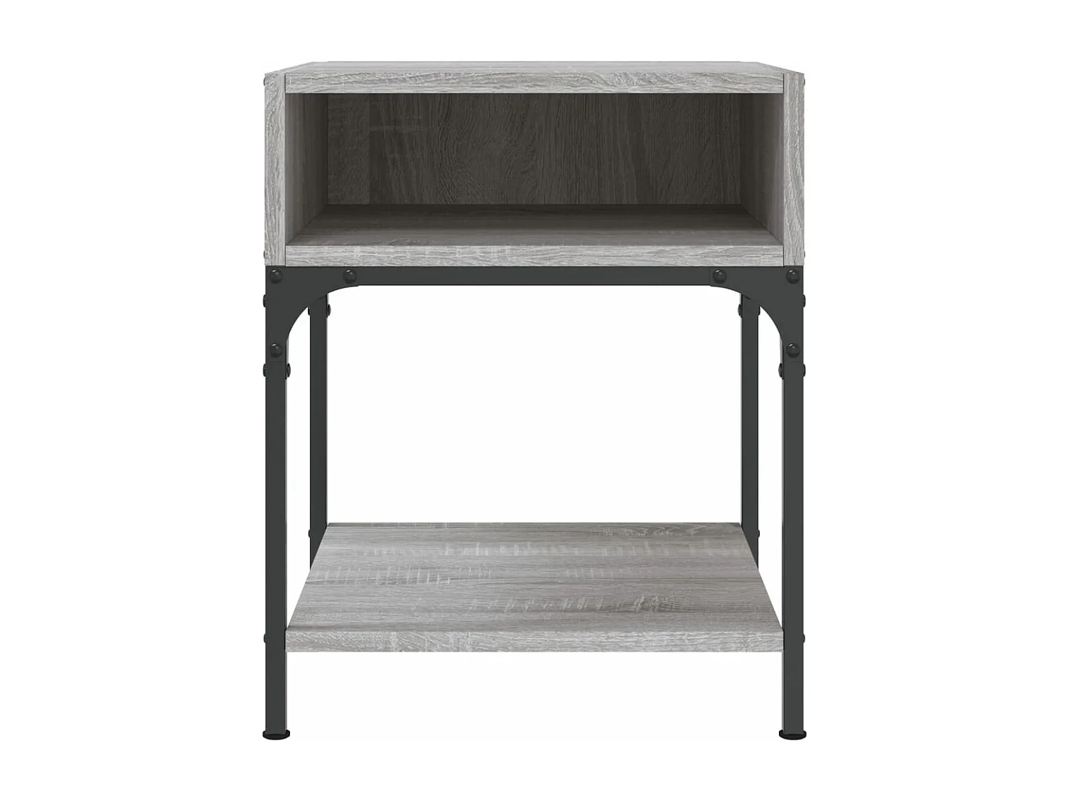 Tables de chevet 2 pcs sonoma gris 40x41x50 bois ingénierie