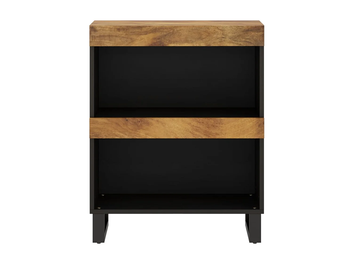 Armoire latérale 60x33x75 bois massif de manguier