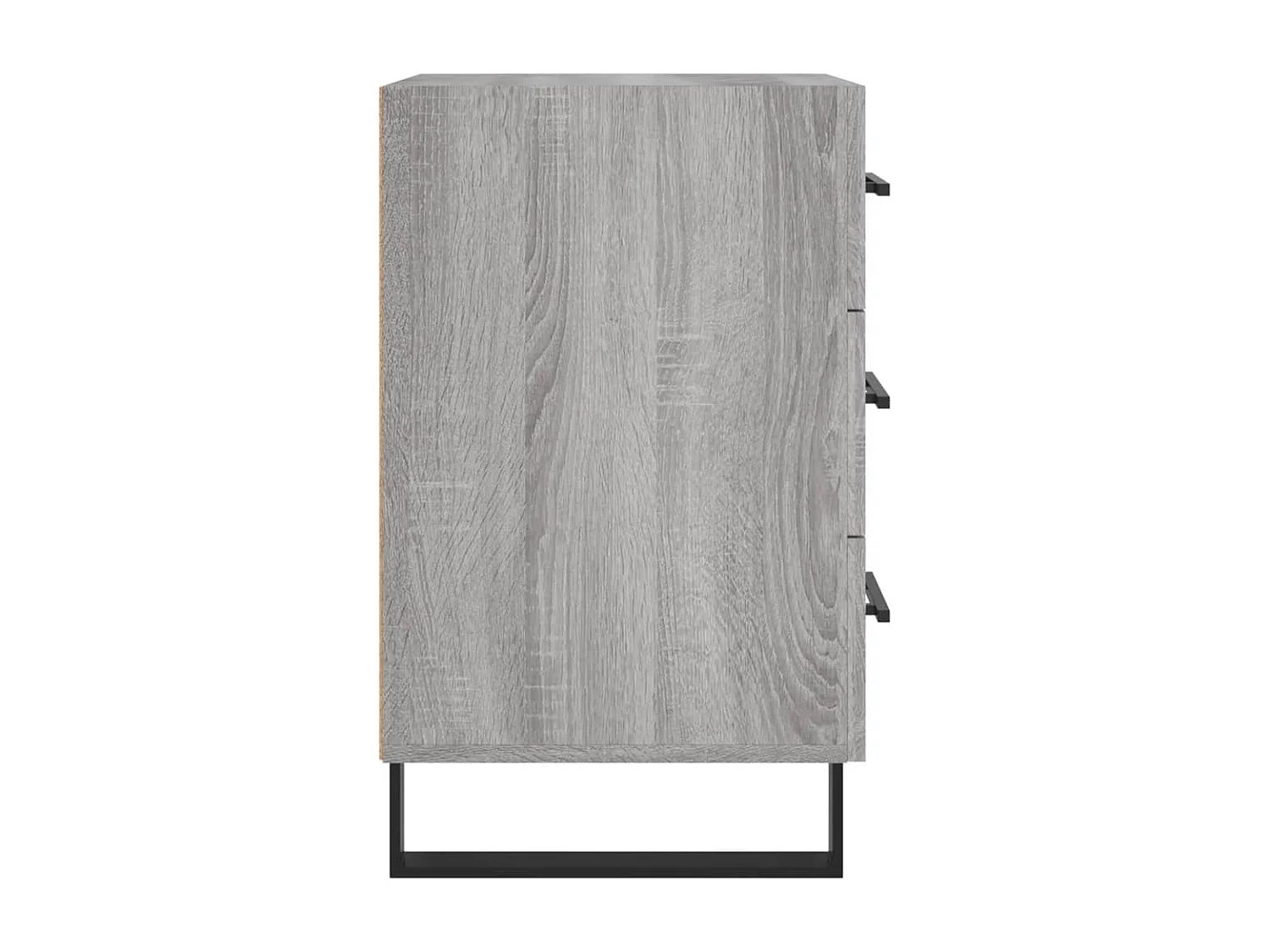 Table de chevet sonoma gris 40x40x66 bois d'ingénierie