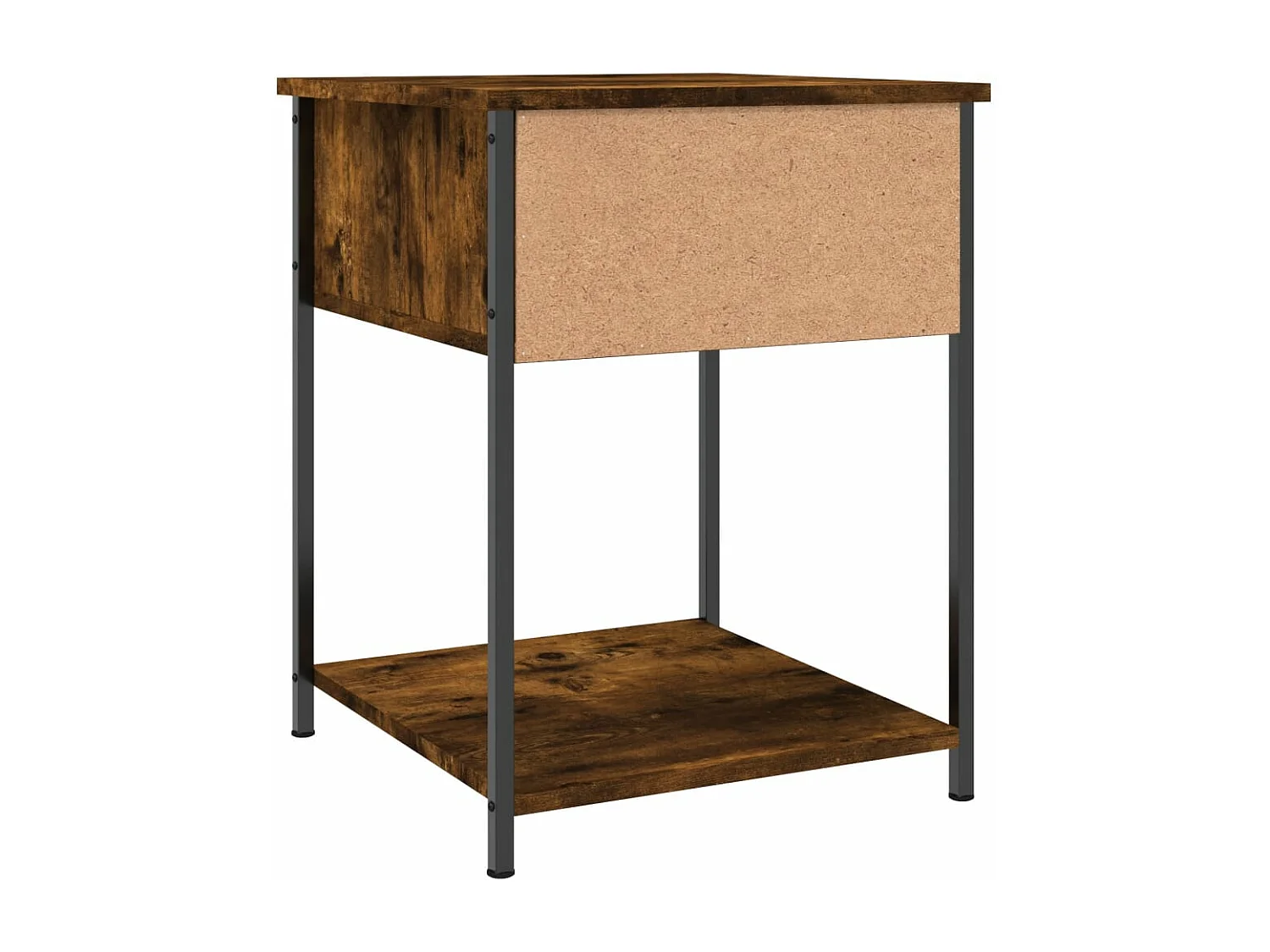 Tables de chevet 2 pcs chêne fumé 44x45x58 bois d’ingénierie