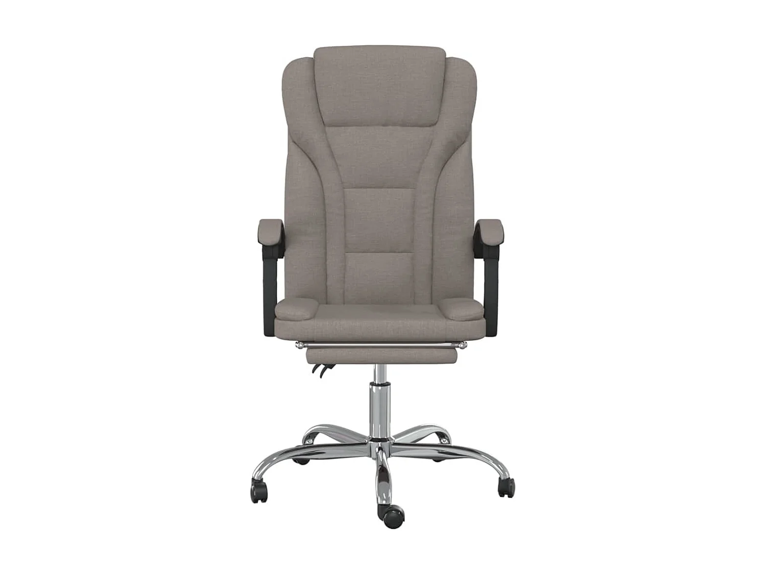 Fauteuil inclinable de bureau Taupe Tissu