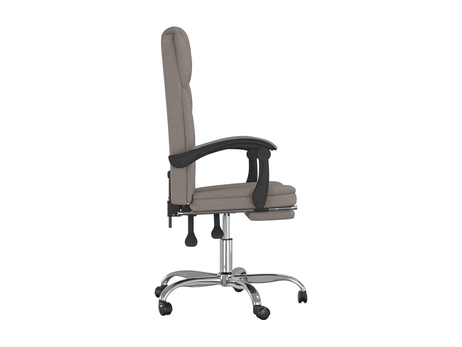 Fauteuil inclinable de bureau Taupe Tissu