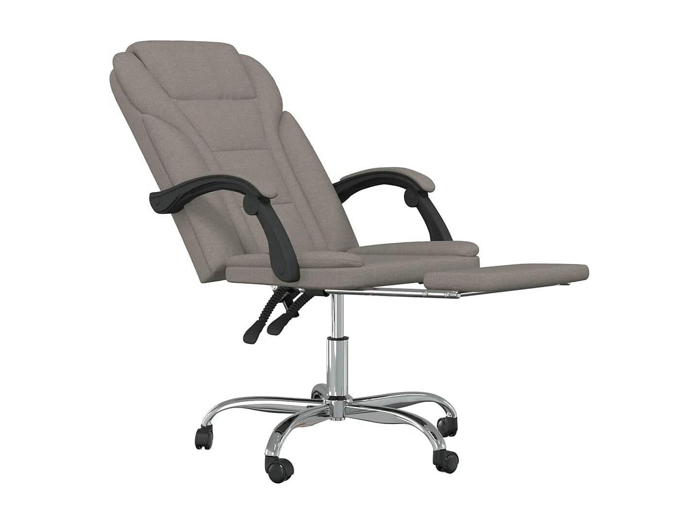 Fauteuil inclinable de bureau Taupe Tissu