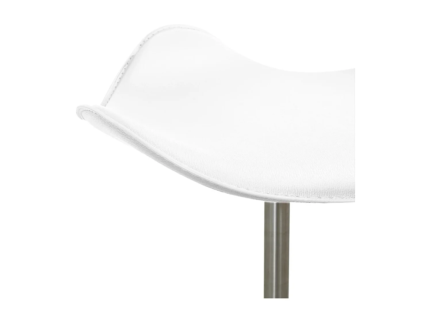 Chaise de bureau Blanc Similicuir 5