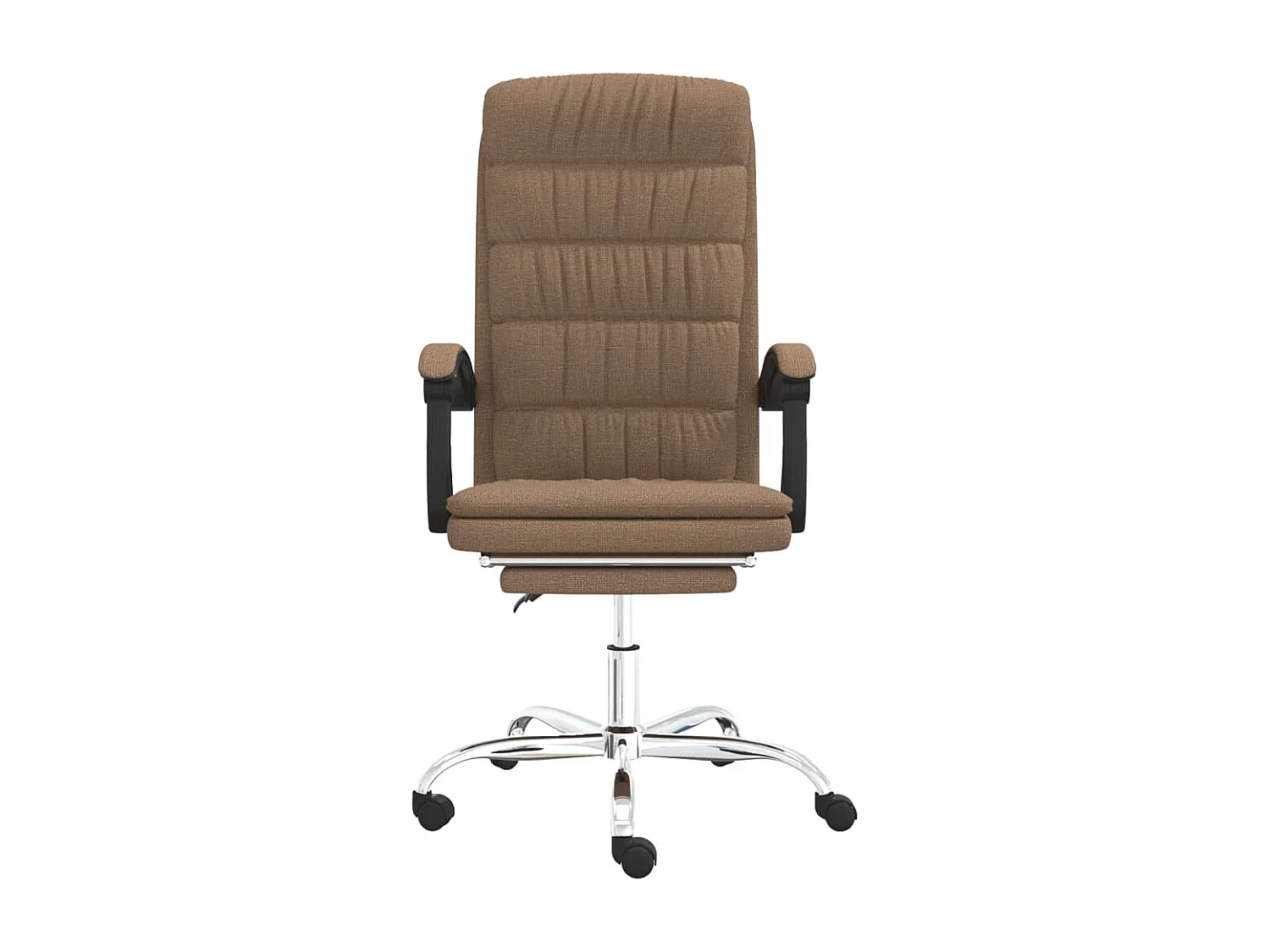 Fauteuil inclinable de bureau Marron Tissu