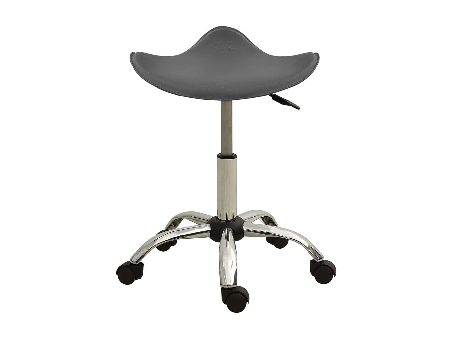 Chaise de bureau Gris Similicuir 4