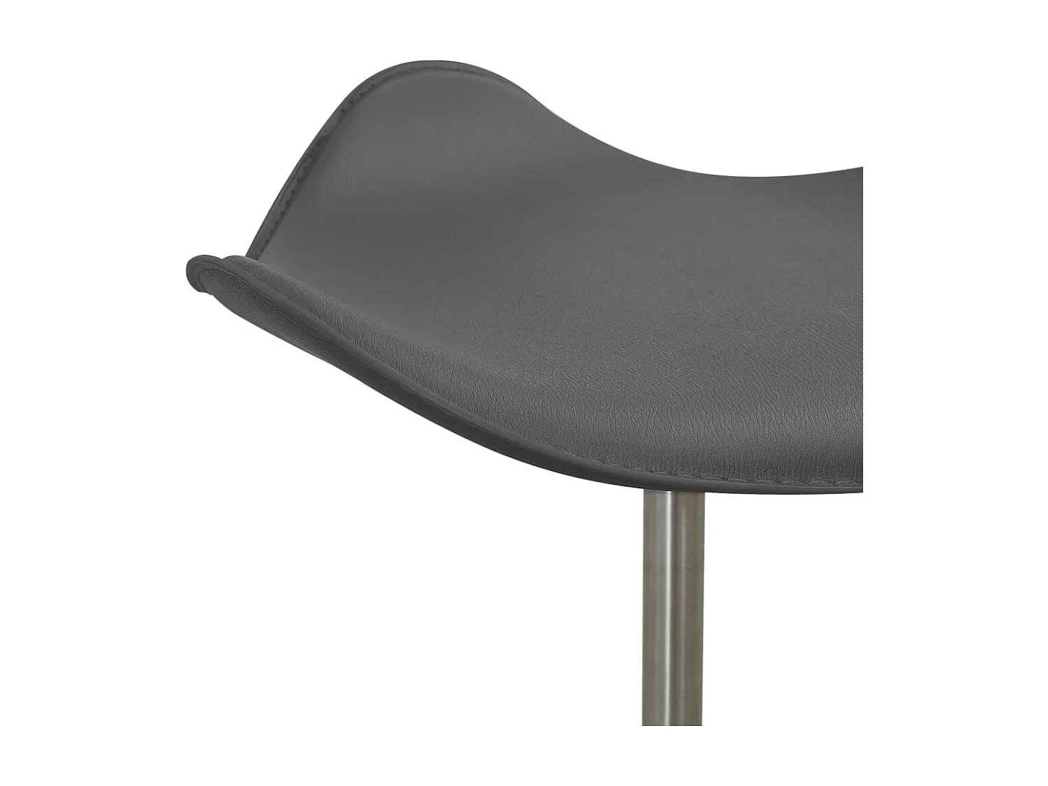 Chaise de bureau Gris Similicuir 4